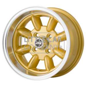 7.0 x 13 jbw Minilight gold set