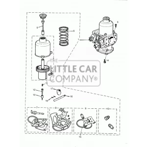 Carburateur rebuild kit HIFF44 , TURBO