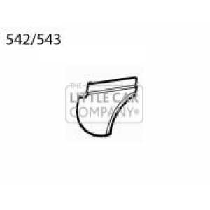 542 rear valance filler panelvan/trav R