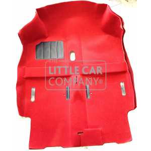 Mini MPI 1997–2000 1-delige vloerbedekking / Rood