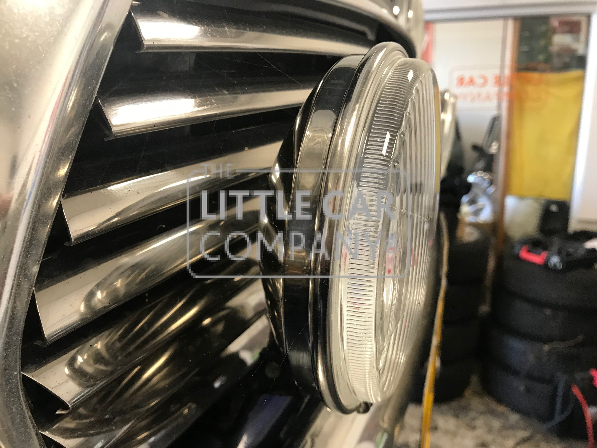 MINI COOPER CLASSIC RVS MISTLAMPEN - Afbeelding 2