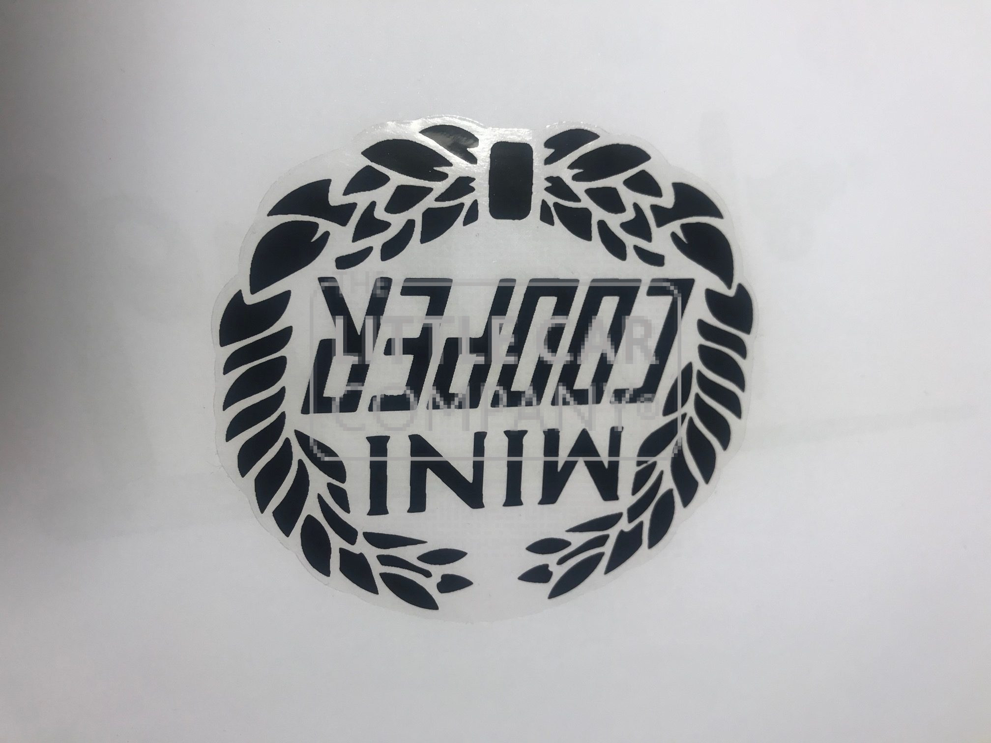 sticker COOPER LAUREL zwart - Afbeelding 2