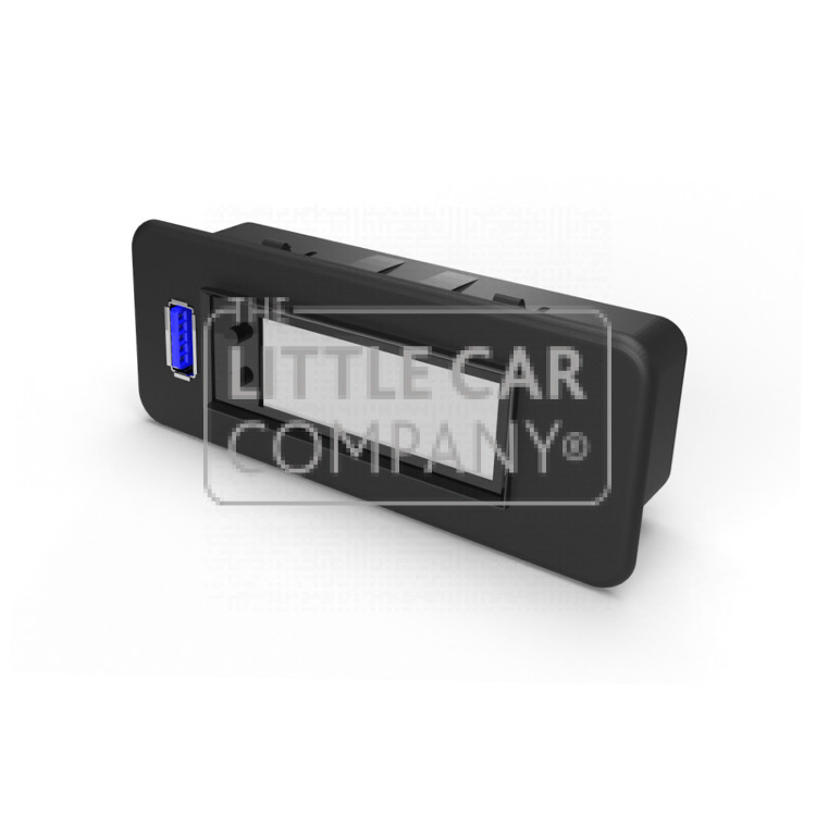 tijdklok / usb aansluiting asbak