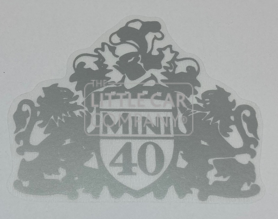 sticker set compleet mini 40 zilver