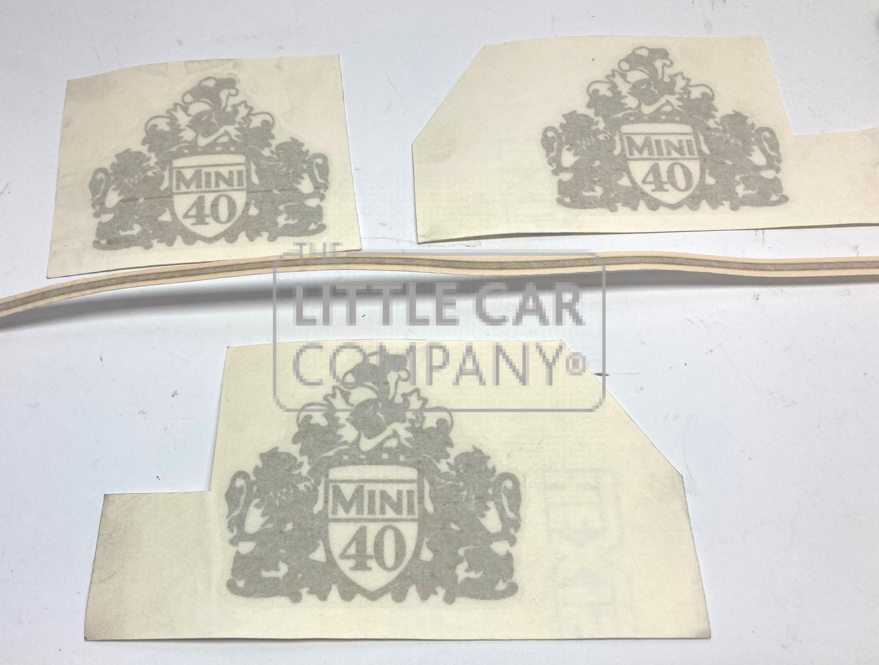 sticker set compleet mini 40 zwart - Afbeelding 3