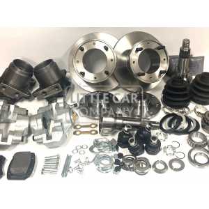 OMBOUW KIT 10" TROMMEL NAAR 10" SCHIJFREMMEN