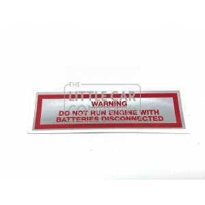 STICKER WARNING