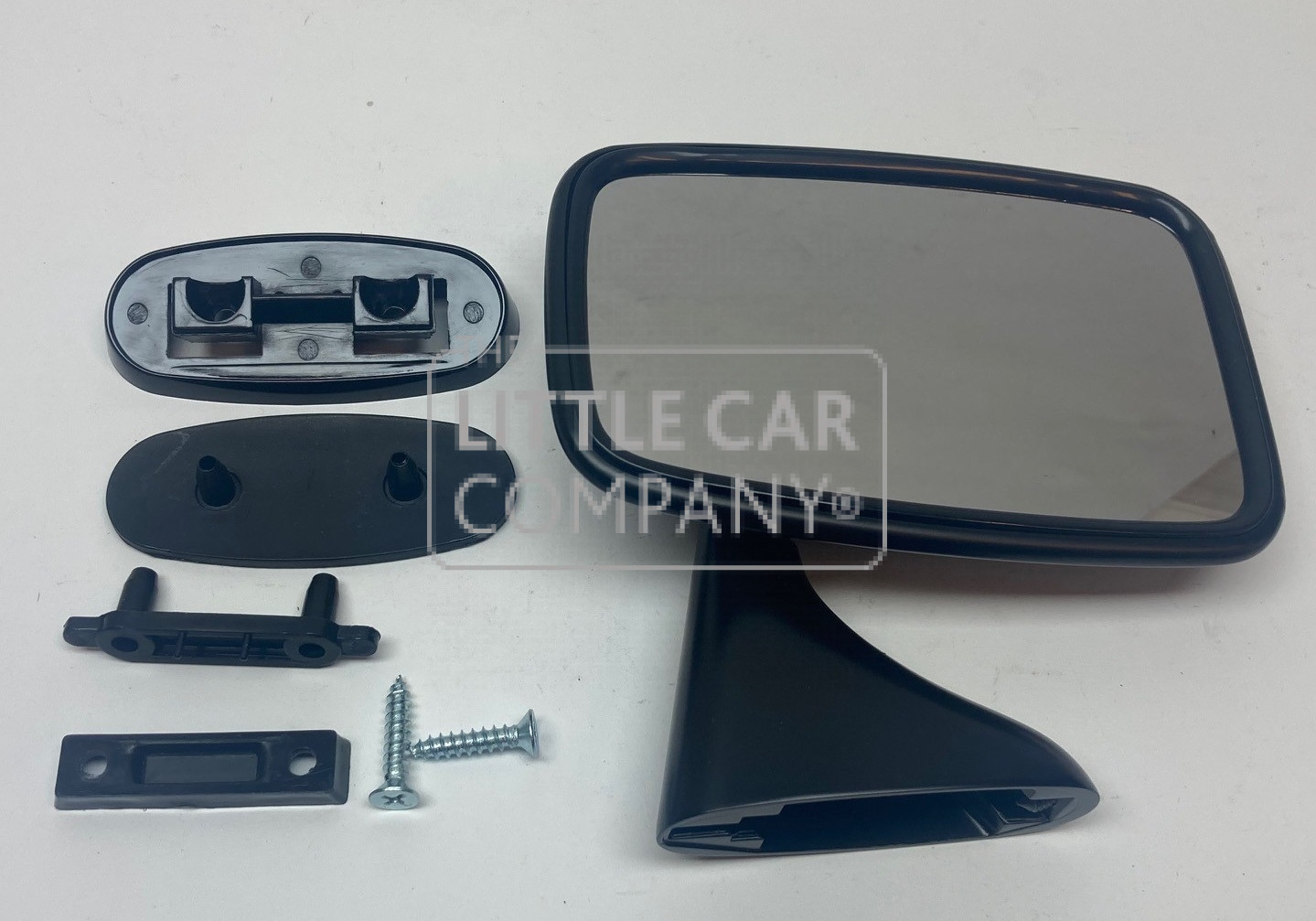 CLASSIC MINI COOPER TEX SPIEGEL LINKS ZWART - Afbeelding 2
