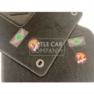 MATTEN SET CLASSIC MINI COOPER 4 DELIG LOGO LAPAGAYO +