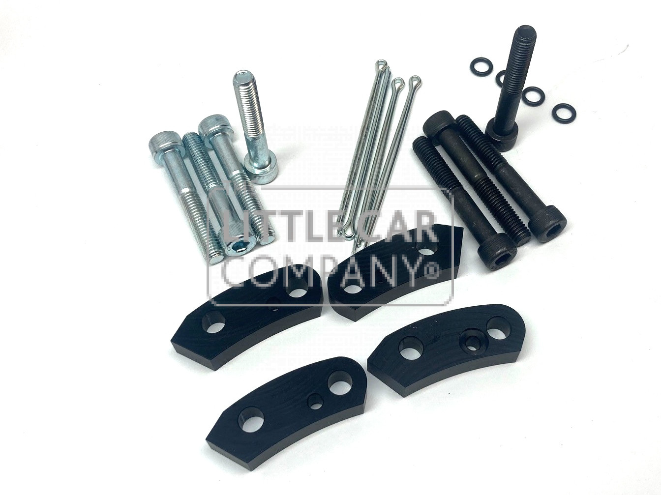 spacer kit voor rem klauwen 4 pots alu