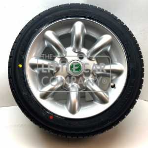 6.0 x 13 JBW sportpack velgen set + yokohama A539 banden groen mini