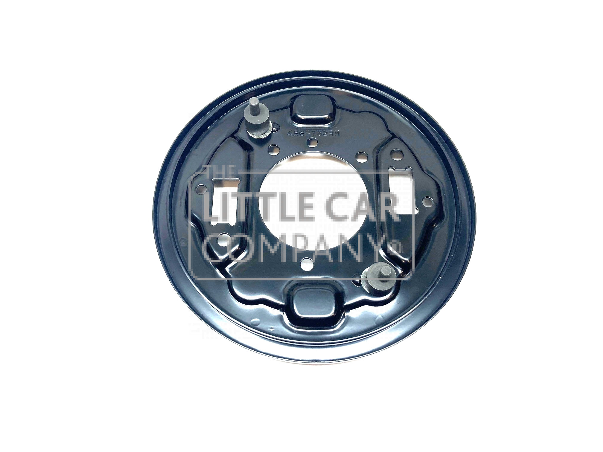 ANKERPLAAT RECHTSVOOR TROMMELREMMEN