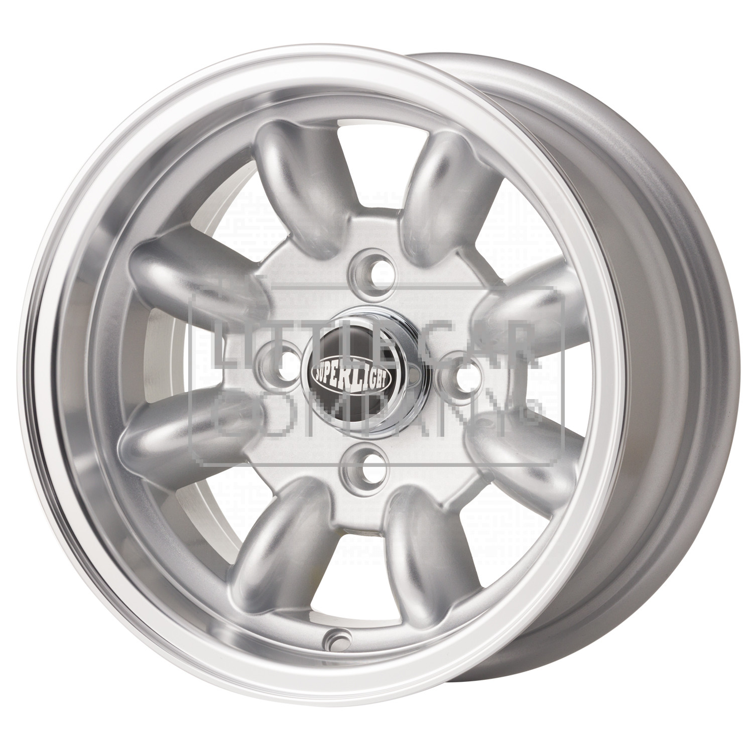 6 x 12 - Superlight gun-zilver