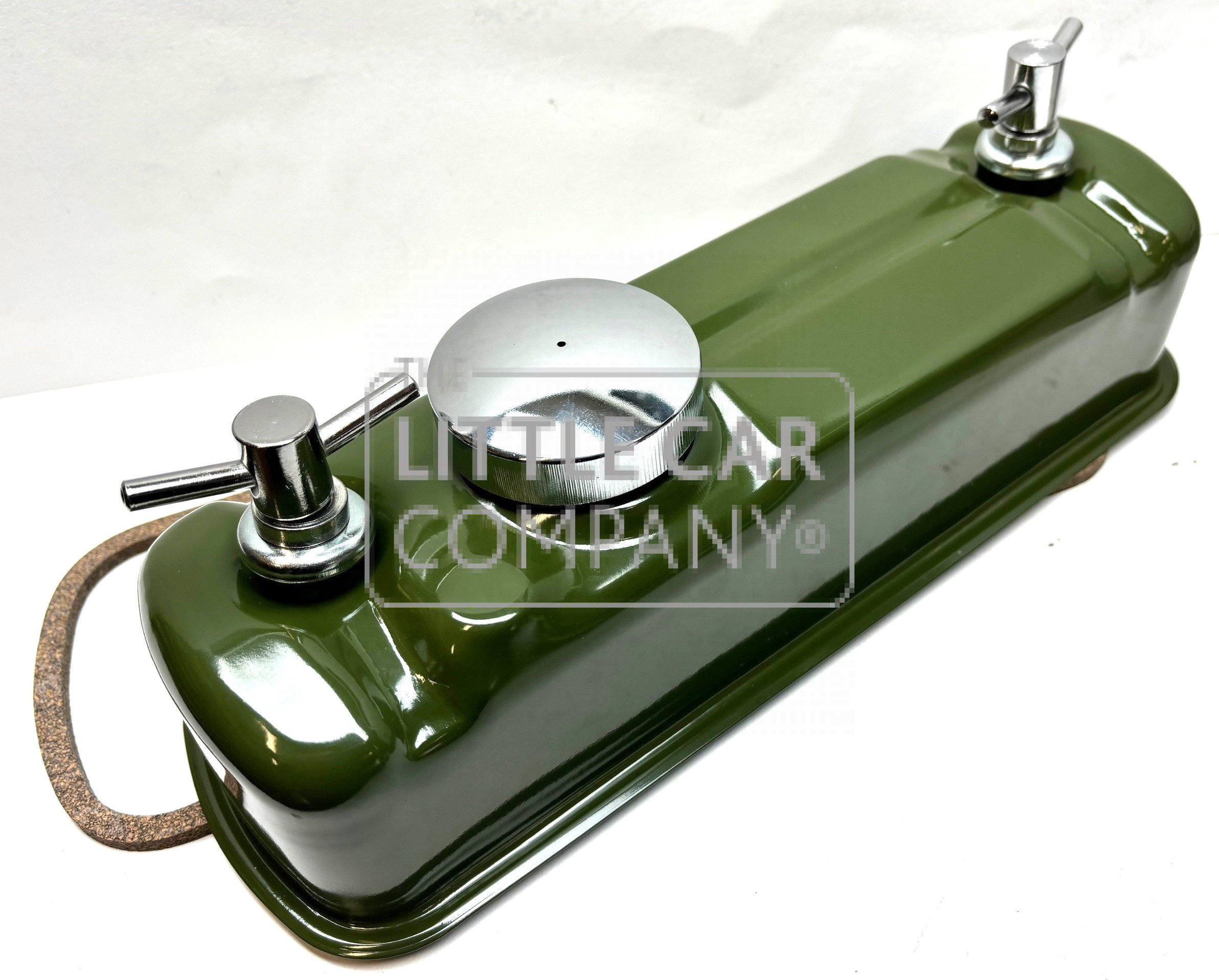 MINI 'A SERIES' KLEPPENDEKSEL GROEN COMPLEET + T-BARS