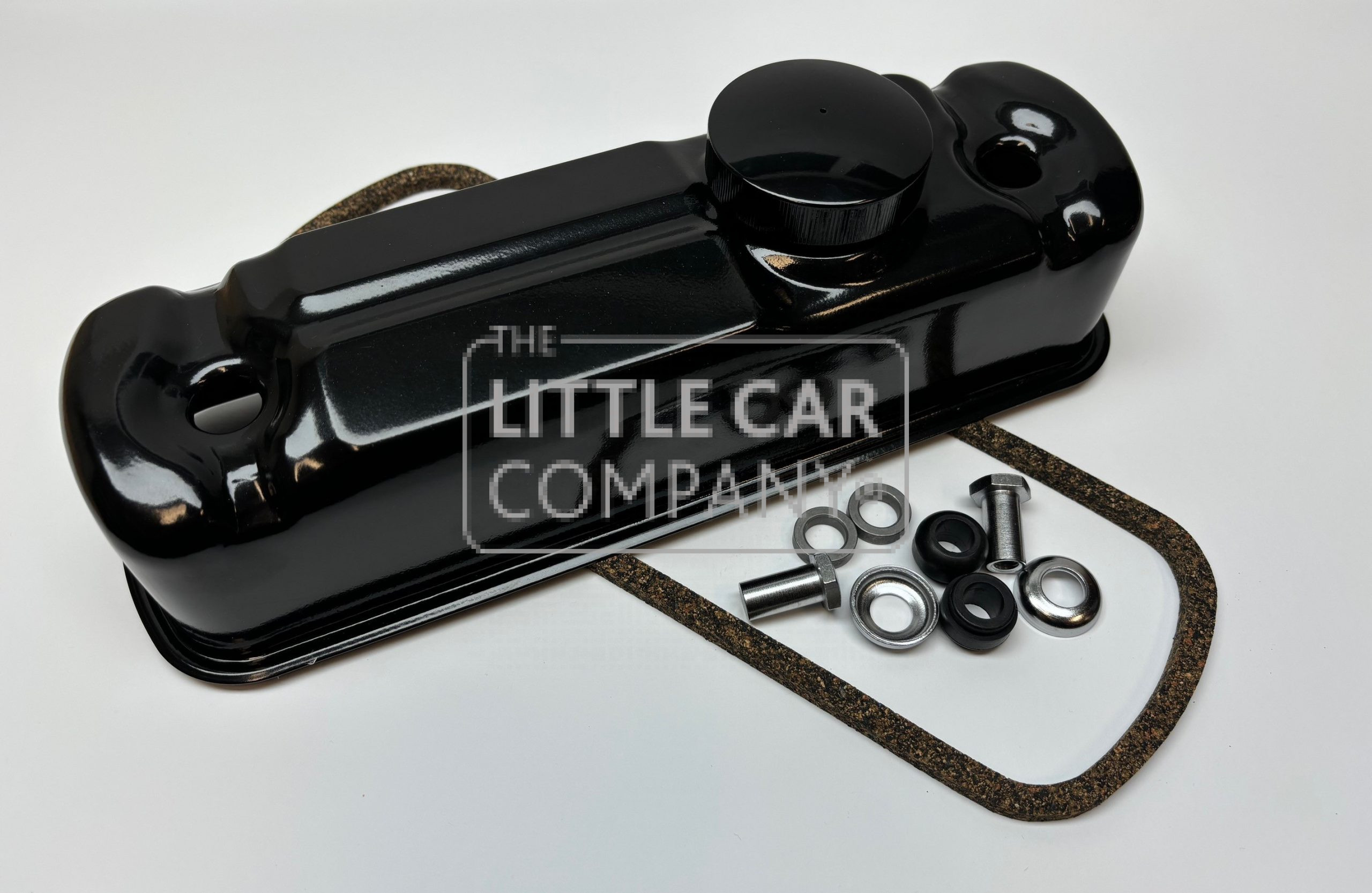 MINI 'A SERIES' KLEPPENDEKSEL ZWART COMPLEET - Afbeelding 2