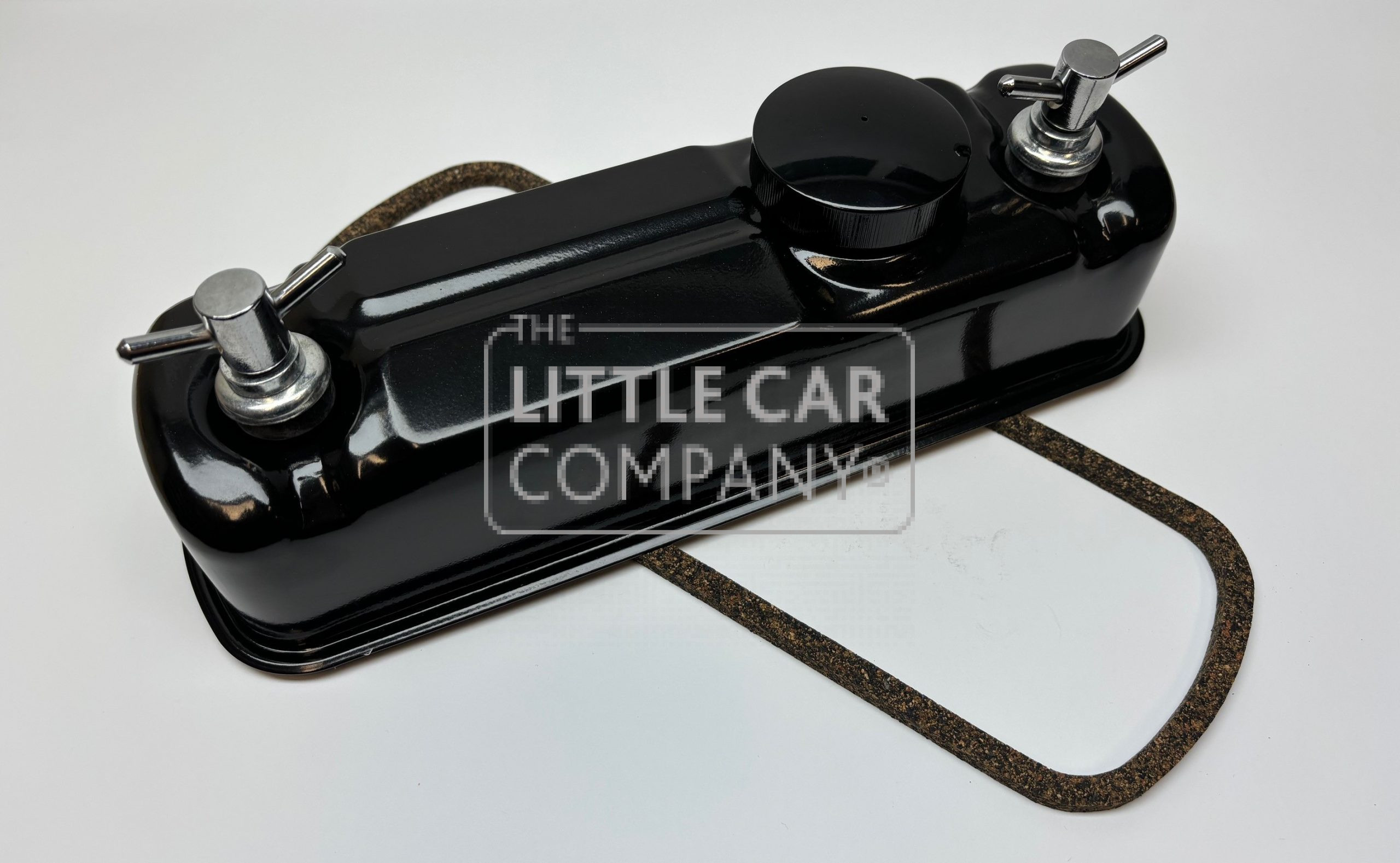 MINI 'A SERIES' KLEPPENDEKSEL ZWART COMPLEET + T-BARS - Afbeelding 2