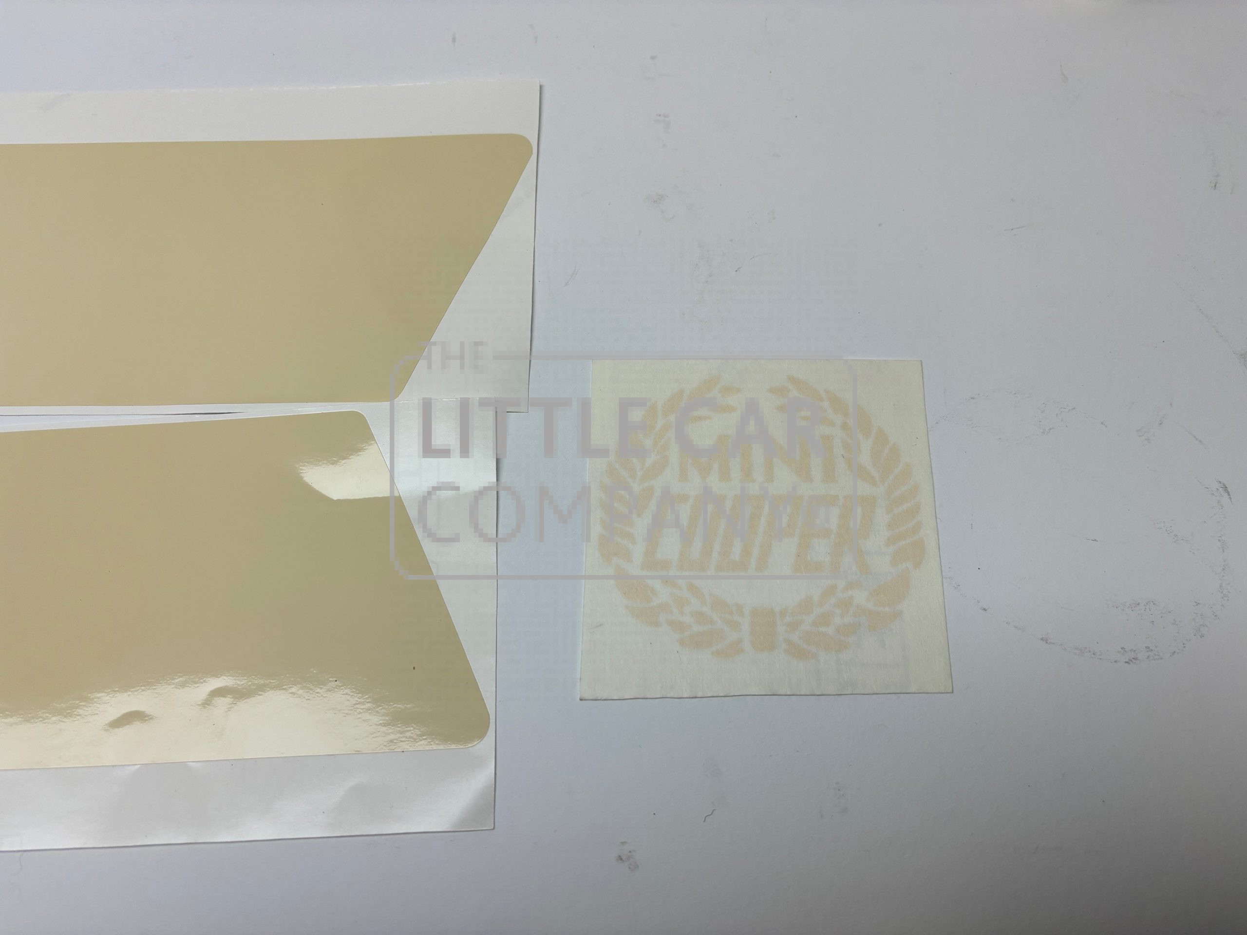 sticker COOPER LAUREL OLD ENGLISH WHITE - Afbeelding 2