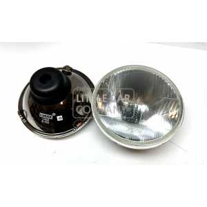 7 INCH KOPLAMPEN SET , PLAT GLAS+STADSLICHT