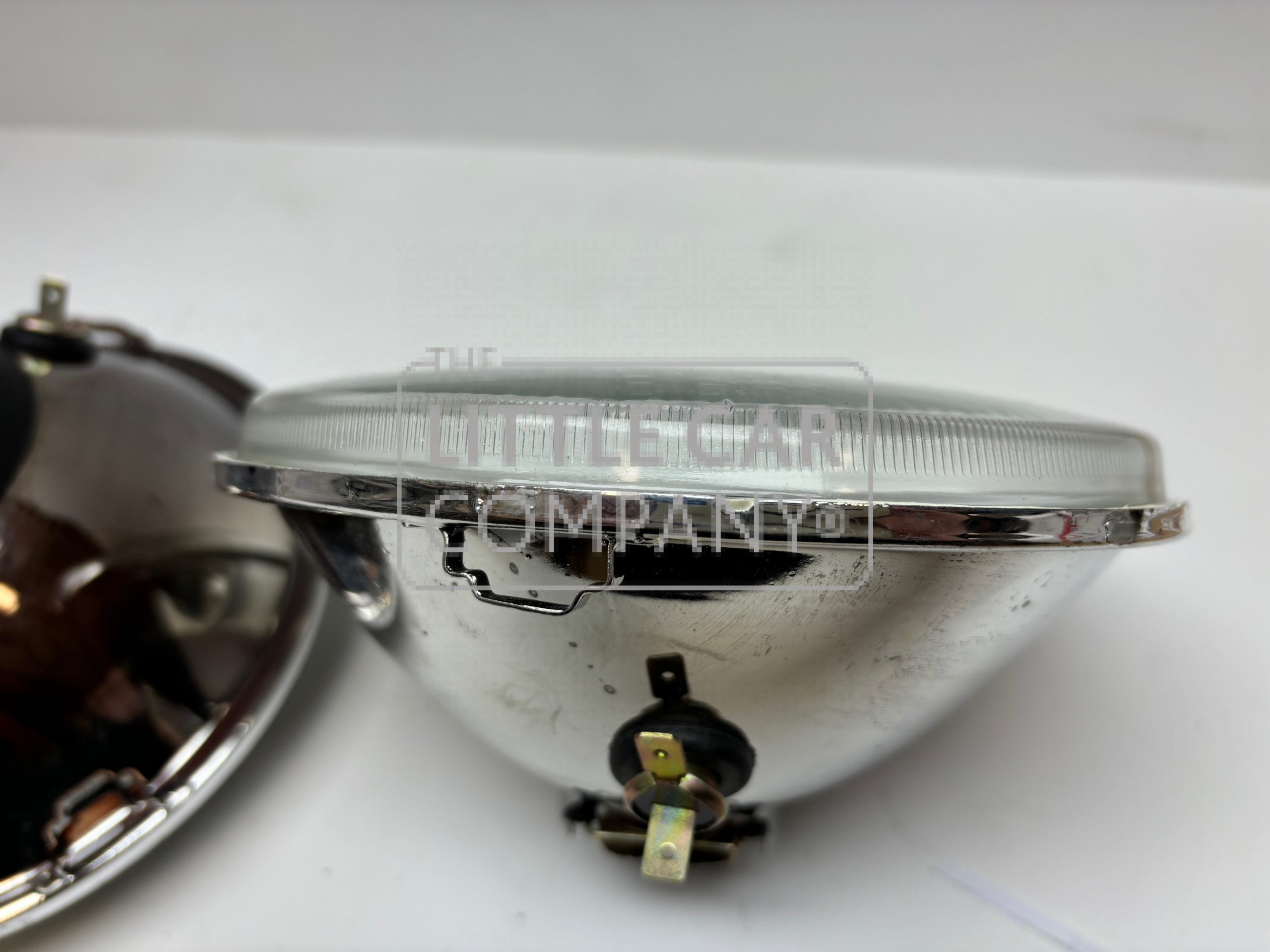 7 INCH KOPLAMPEN SET , PLAT GLAS+STADSLICHT - Afbeelding 2