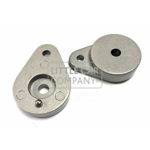 Aluminium 'Teardrop' Steunen (1 Paar)