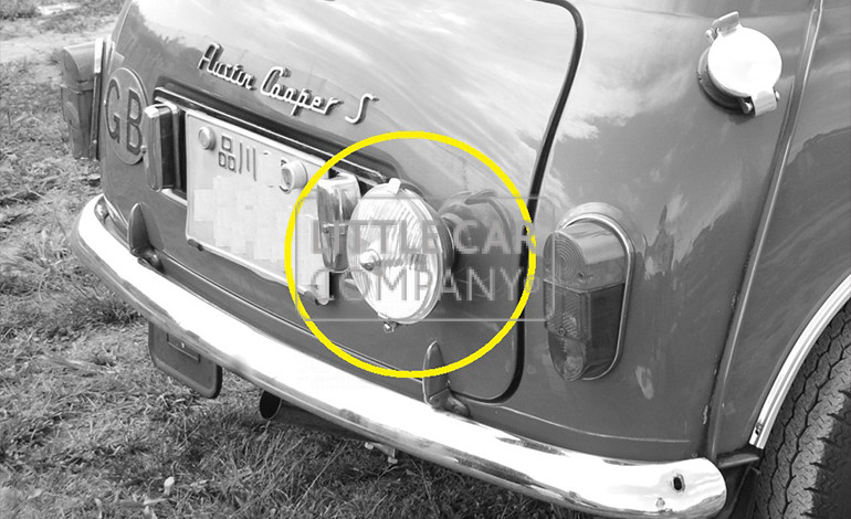 WLR576 Works Spotlamp voor Classic Mini – Lucas Stijl 5 3/4" - Afbeelding 3