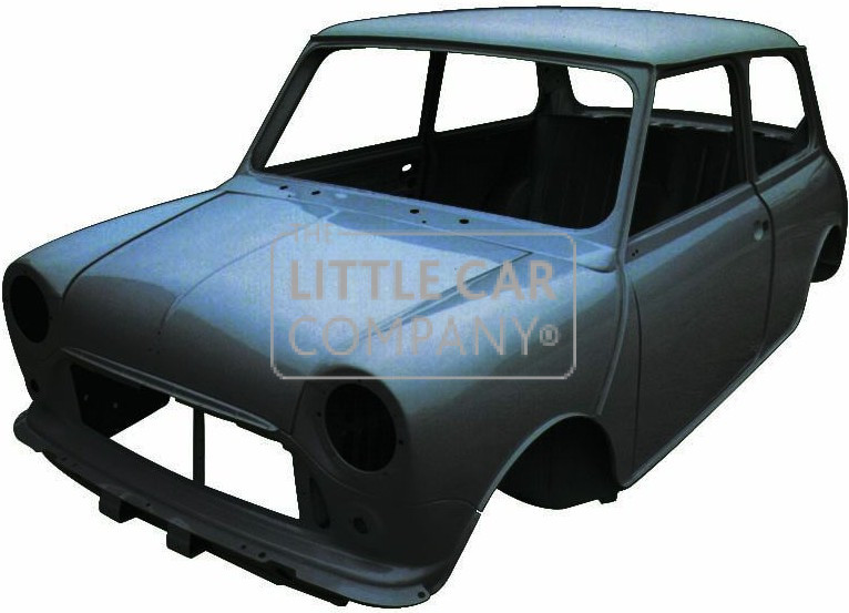 BODYSHELL MINI MK6 MET DEUREN, MOTORKAP EN KOFFERKLEP