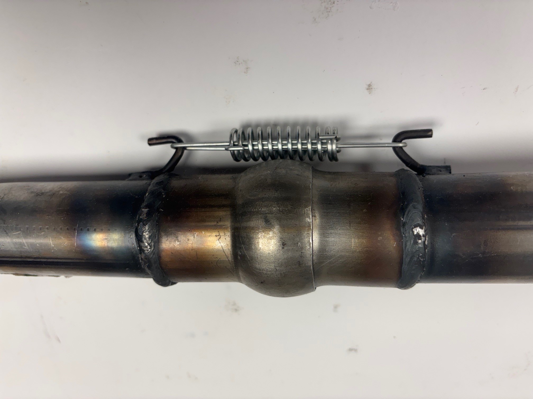 Koppelbuis met RVS Kniegewricht – Classic Mini - Afbeelding 2