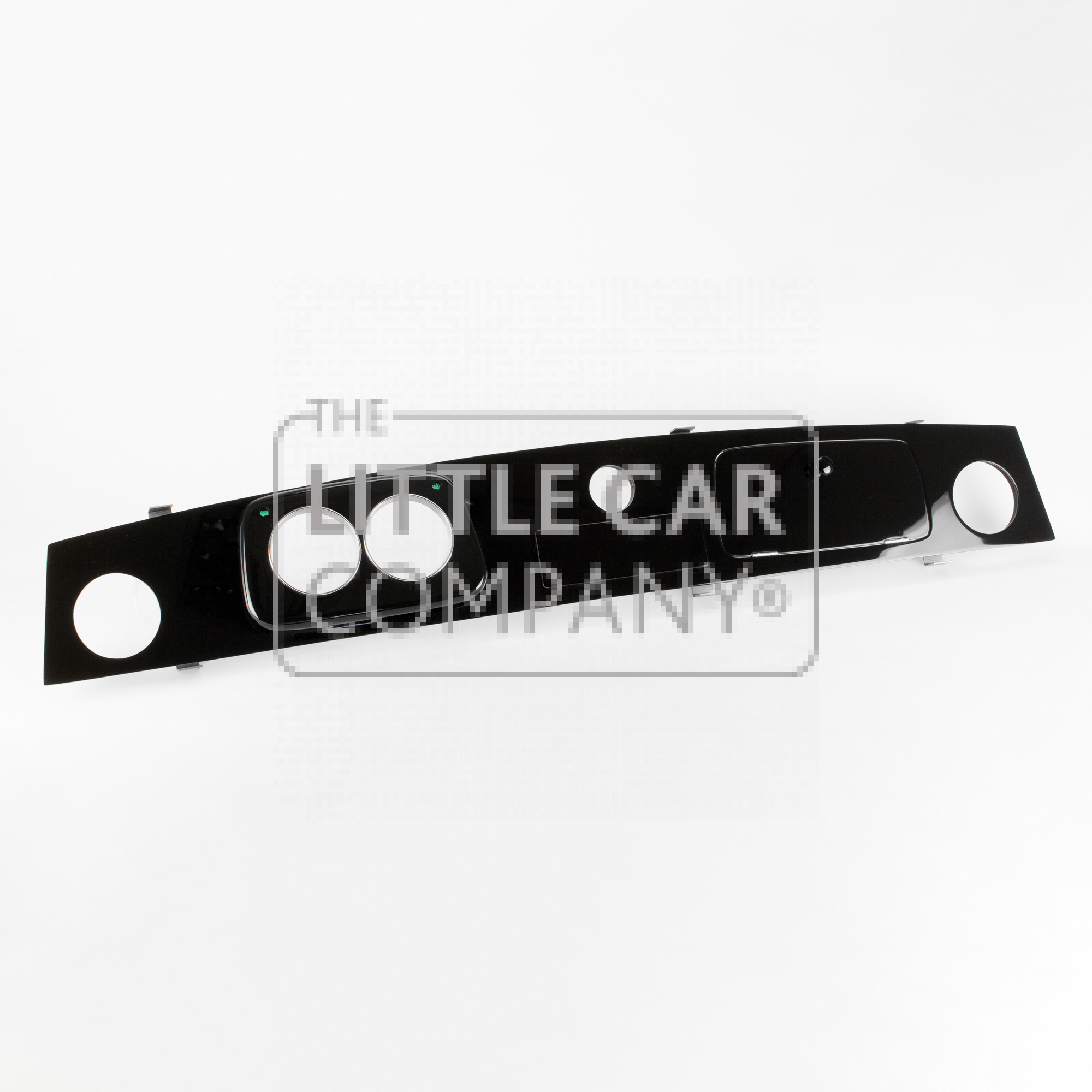 Charcoal Dashboard met 2 Centrale Klokken + 52mm Meter – Classic Mini LHD