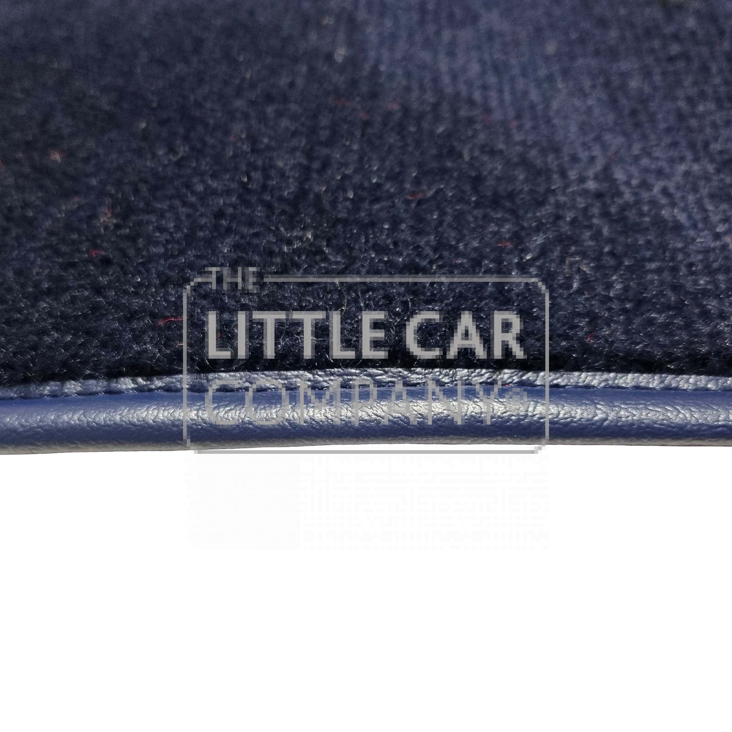 Navy blue Tapijtenset voor Classic Mini | Hoogwaardig Geweven Tapijt - Afbeelding 2