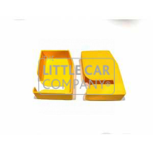 Classic Mini Door Lock Finish – 3D Geprinte Deurslot Afwerking / GEEL