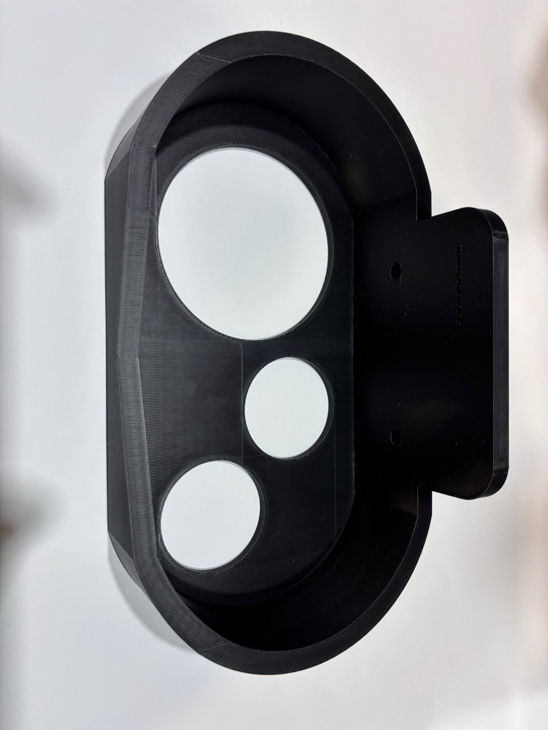 3D Geprint Classic Mini Dashboard met 100mm Toerenteller - Afbeelding 2