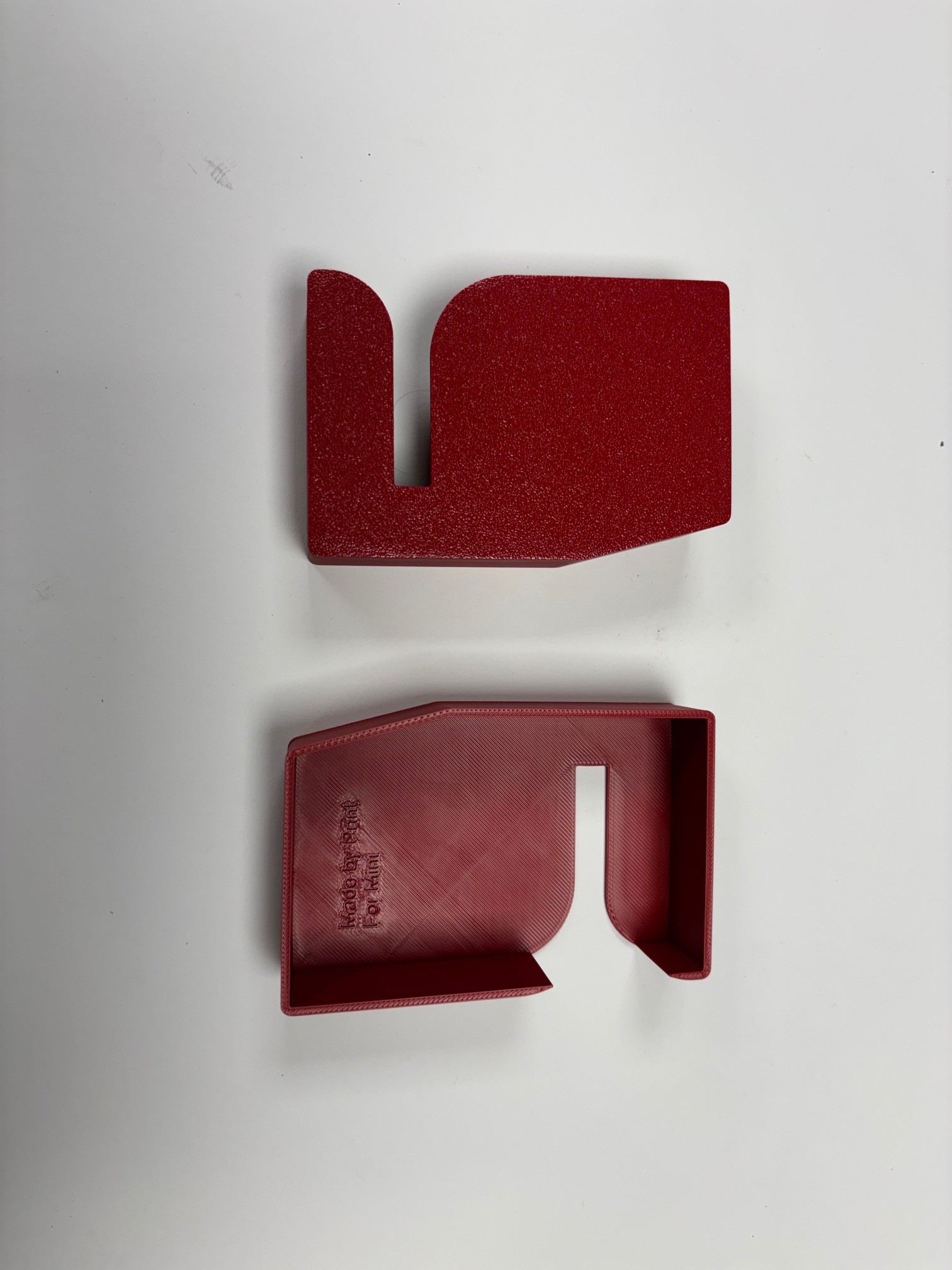 Classic Mini Door Lock Finish – 3D Geprinte Deurslot Afwerking / ROOD - Afbeelding 2