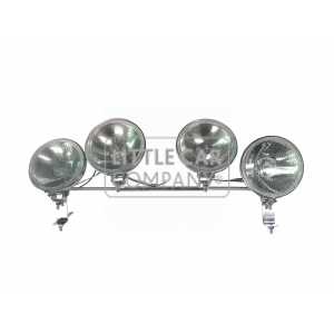 Classic Mini 4-lampen Spotkit + Mistlampen – Nostalgische Retro Kit | Weer Op Voorraad