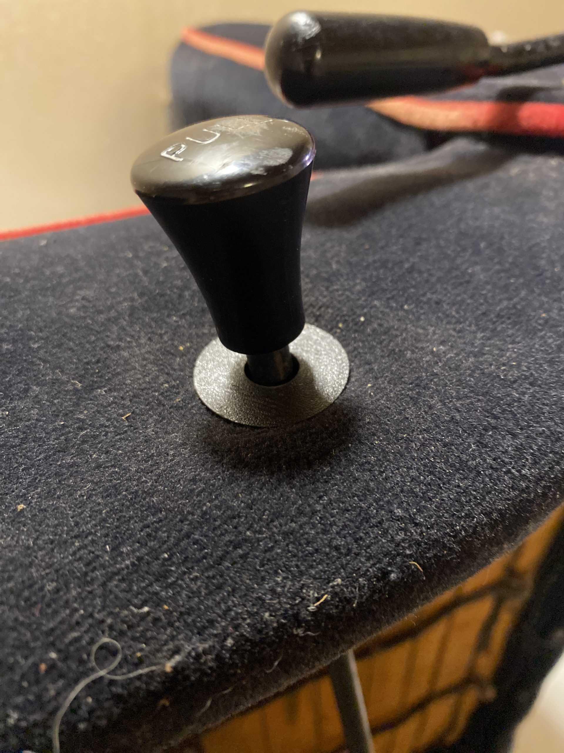 Classic Mini Seat Pull Knob Finisher – Set van 2