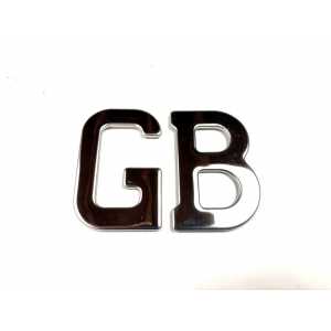GB letters zelfklevend origineel mg rover